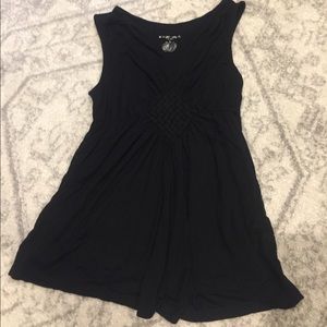 Black Maternity Tank